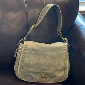 Coach Set Saddle Bag & Kisslock Wallet